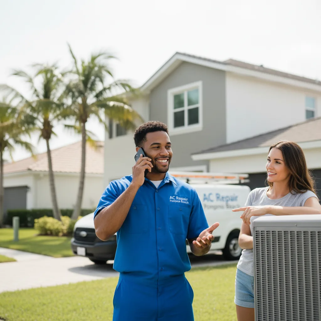AC Repair Pompano Beach customer support in Morris Chapel